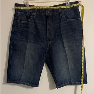 Levi's Men's Dark Indigo Jean Shorts